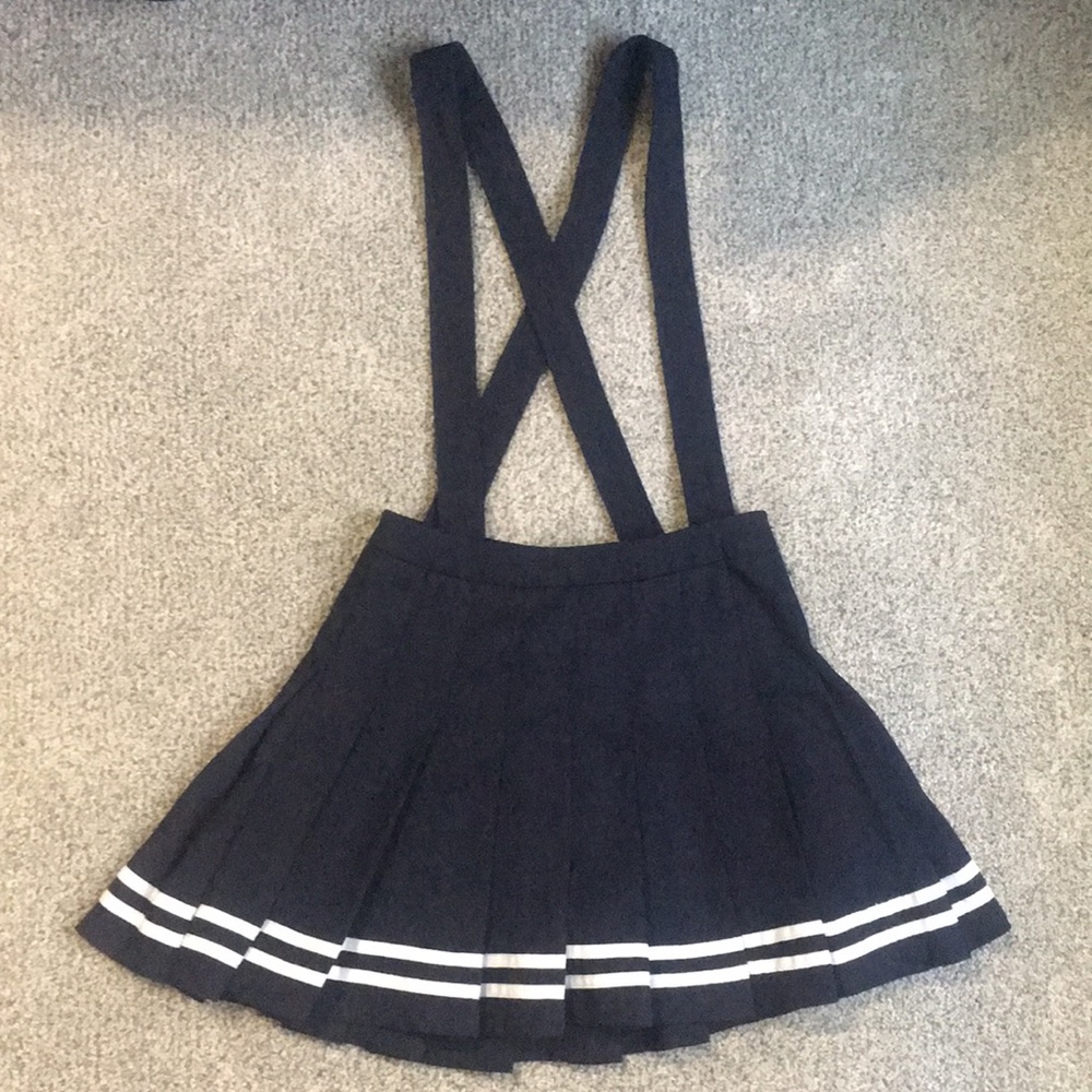 Lolita K-pop School girl pleated jumper skirt